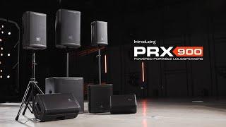 JBL Pro PRX900 Powered Portable PA Loudspeakers: Quick Look