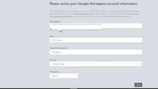 How to Create Gsuite on Google Workspace Using a Third Party Provider  Like Name Cheap