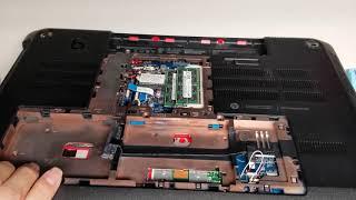 HP Envy 17 Notebook PC 17t-j100 Disassembly RAM SSD Hard Drive Upgrade Repair Keyboard Replacement