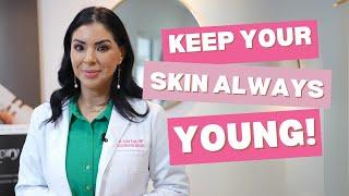 How to Keep Your Skin Looking Young: Anti-Aging Tips, Skincare Routines & Best MedSpa Treatments.