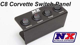 Nitrous Express C8 Corvette Switch Panel