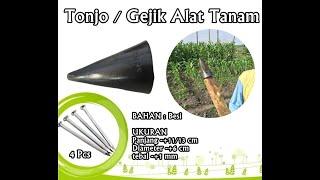 Tonjo Alat Tanam Jagung Gejik Kacang