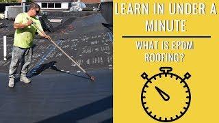 What is EPDM Membrane Roofing? Learn in Under a Minute