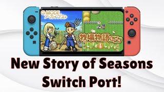 Classic Story of Seasons Title Coming to Switch Next Month!?!?