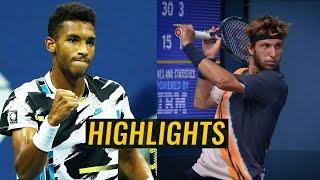 Felix Auger-Aliassime vs Corentin Moutet Highlights Melbourne 2021