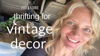 Thrift Haul: Thrifting for Resale & Vintage Decor! Great RETRO Kitchen Finds!