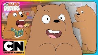 Grizz Can't Stop EATING!   | We Bare Bears | Compilation | Cartoon for Kids | Cartoon Network Asia