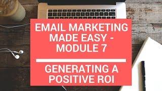 How To Generate A Positive Email ROI Right Away Using Convertkit