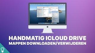 Mini screencast: Handmatig iCloud Drive mappen downloaden of verwijderen