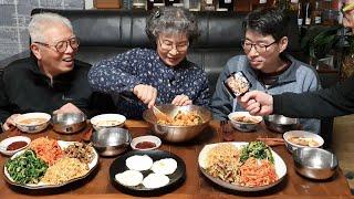 Nostalgic Yangpoon Bibimbap Mukbang (Beef Soybean Paste Stew) Recipe