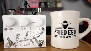 Pelican Noiseworks Pelitaur Fuzz with Spruce Effects Germanium Boost V2 Demo (no talking)
