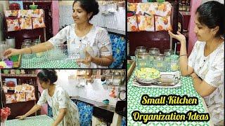 Small Kitchen Organization Ideas in Tamil | Space saving organizer | DMART shopping