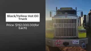 Black/Yellow Hot Oil Truck in Excellent Condition | Roosevelt, Utah