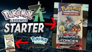 Pokemon Legends Z-A Starter durch Booster Packs geleakt ?