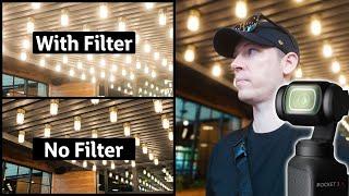 USE This Filter To FILM Cinematic Footage! DJI Osmo Pocket 3 PRO MIST FILTER