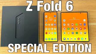 Samsung Galaxy Z Fold 6 Special Edition Unboxing & First Impressions!