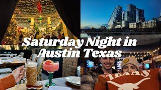 Austin Texas Vlog | New Austin Restaurant, Christmas Bar, UT vs A&M Football Game on West 6th Street