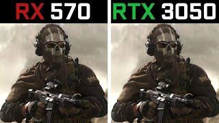 RX 570 8GB vs RTX 3050 8GB in 2023 - Test in 7 Games