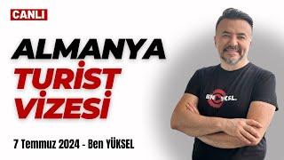  ALMANYA'DAN KOLAY TURİST VİZESİ ALMANIN KOŞULLARI NELER? @benyuxel