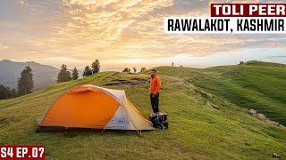 CAUGHT IN A HEAVY RAINSTORM AT TOLI PEER RAWALAKOT S04 EP. 07 | KASHMIR MOTORCYCLE TOUR