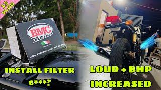 Installing BMC Performance Air Filter In GT 650 || Interceptor 650 || 6***? Worth It