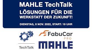 MAHLE TechTalk - Lösungen für die Werkstatt der Zukunft