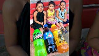 Golu molu pihu ko cold drink  chij dilai #golumolupihu