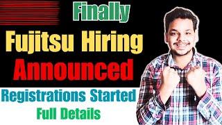 Finally Fujitsu Hiring Announced | OFF Campus Drive | 2024 | 2023 | 2022 Batch | Fresher Jobs