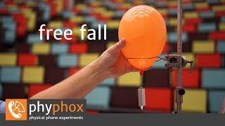 Smartphone-Experiment: Free fall (en)