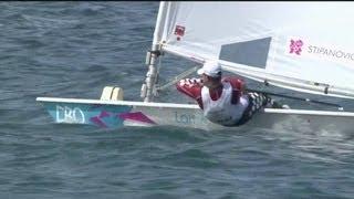 Tom Slingsby (AUS) Wins Men's Laser Sailing Gold - London 2012 Olympics