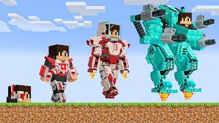 Minecraft, But There's MECHAS