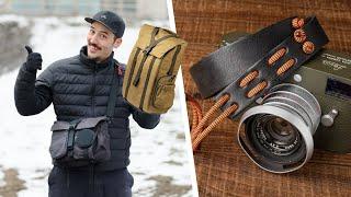 My Camera Bag History & New Wotancraft Pilot Bags & Parashooter Straps!