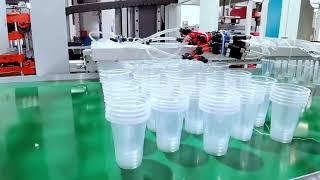 High Performance Fully Automatic Disposable Cup Making Machine Plastic Cup Thermoforming Machine