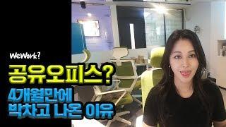 #공유오피스 #wework #위워크 4개월만에 일반사무실로 컴백한 사연