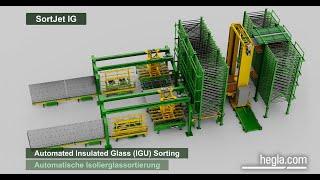 HEGLA SortJet IG for Automated Insulated Glass Sorting