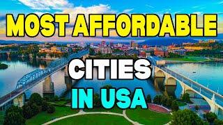 Top 10 Most Affordable Cities in the USA (2024 - 2025) | Travel 4K