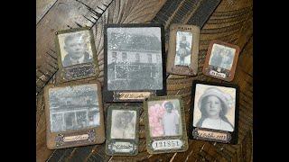 Craft With Me - Vintage Polaroid Pictures/Cabinet Cards