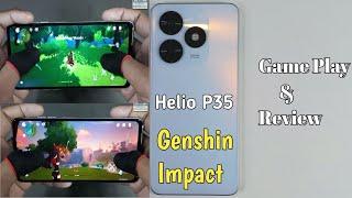 Tecno Spark 20C Game Play & Review | Genshin Impact \ Graphics Test / Ram 8Gb | Helio P35