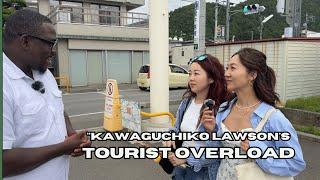 "Kawaguchiko Lawson's Tourist Overload: A Mt. Fuji Photo Frenzy"