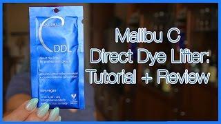 Malibu C Direct Dye Lifter: Tutorial + Review | ChromaCrowns