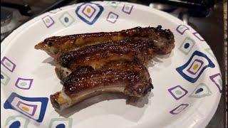 Honey Glazed Pork Finger Ribs Recipe