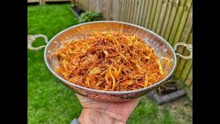 Friend crispy onion, Piaz daagh chipsi  پیاز داغ چیپسی٫ پیاز داغ مجلسی٫ پیاز داغ