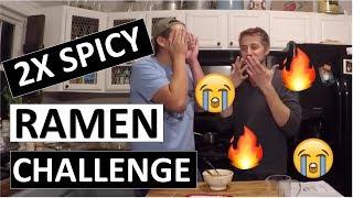 Spicy Ramen Challenge | Chris and Angel