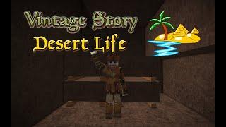 Vintage Story Desert Life Ep 51: Resource Gathering Break, Then Back To Building