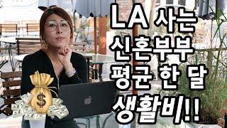 LA사는 맞벌이 신혼부부 평균 한 달 생활비 공개! 미국은 monthly payment 가 너무 많아서 힘드네요