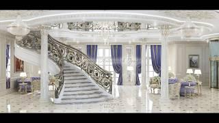 Luxury Classic Palace with a marble staircase