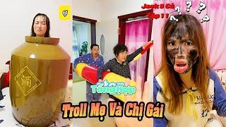 Tổng Hợp Troll Mẹ Và Chị Gái Tập 11 | Chỗ Ngủ Độc Lạ Của Chị Gái