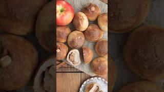 Apple cream cheese stuffed bagel bites #bagels