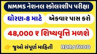 National Means cum Merit Scholarship Scheme NMMS Guideline (Gujarati) | NMMS Exam 2021 All Info.