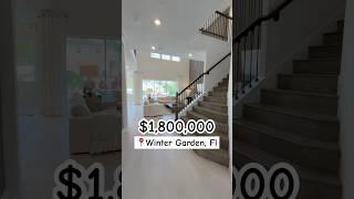 What $1.8 Million Dollars gets you in Winter Garden Florida